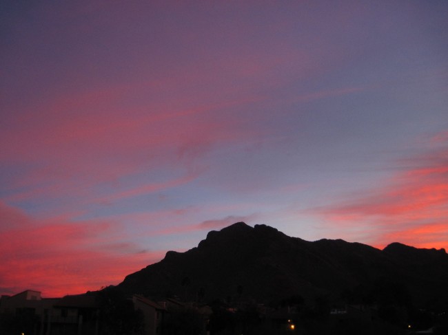 Good Morning from Oro Valley